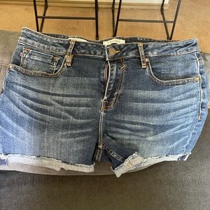 The best Jean shorts ever!  Bought at Dillards, lost weight too big for me!